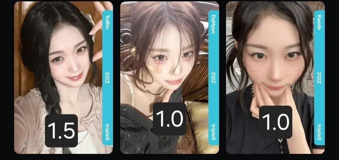 tripleS マユ PCO AA403 TRIPLES | 트리플에스 triples mayu PCO wts on Bunjang Global